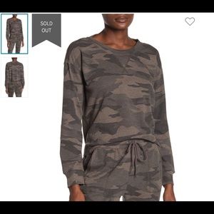 Splendid Camo Sweatshirt